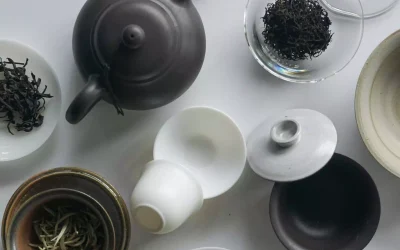 Seasonal growth cycle of Himalayan tea plants from spring buds to winter dormancy